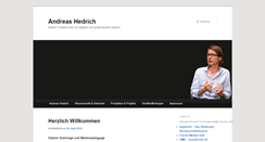 Desktop Screenshot of andreas-hedrich.de