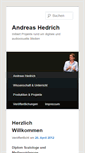 Mobile Screenshot of andreas-hedrich.de