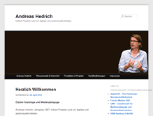 Tablet Screenshot of andreas-hedrich.de